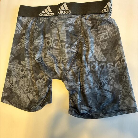 Adidas Men's Grey and Black Boxers-and-briefs - Picture 3 of 3
